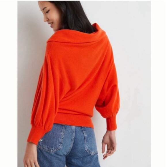 Natalie Cowl Neck Cashmere Sweater - L - Picture 3 of 8